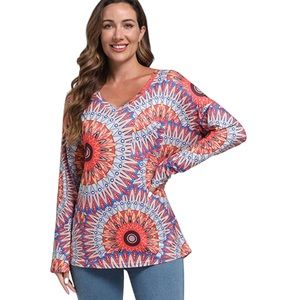 NWOT Voxget Printed Top